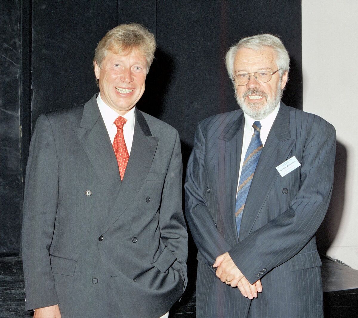 G. Wildenhain (re.) und H. Fischer