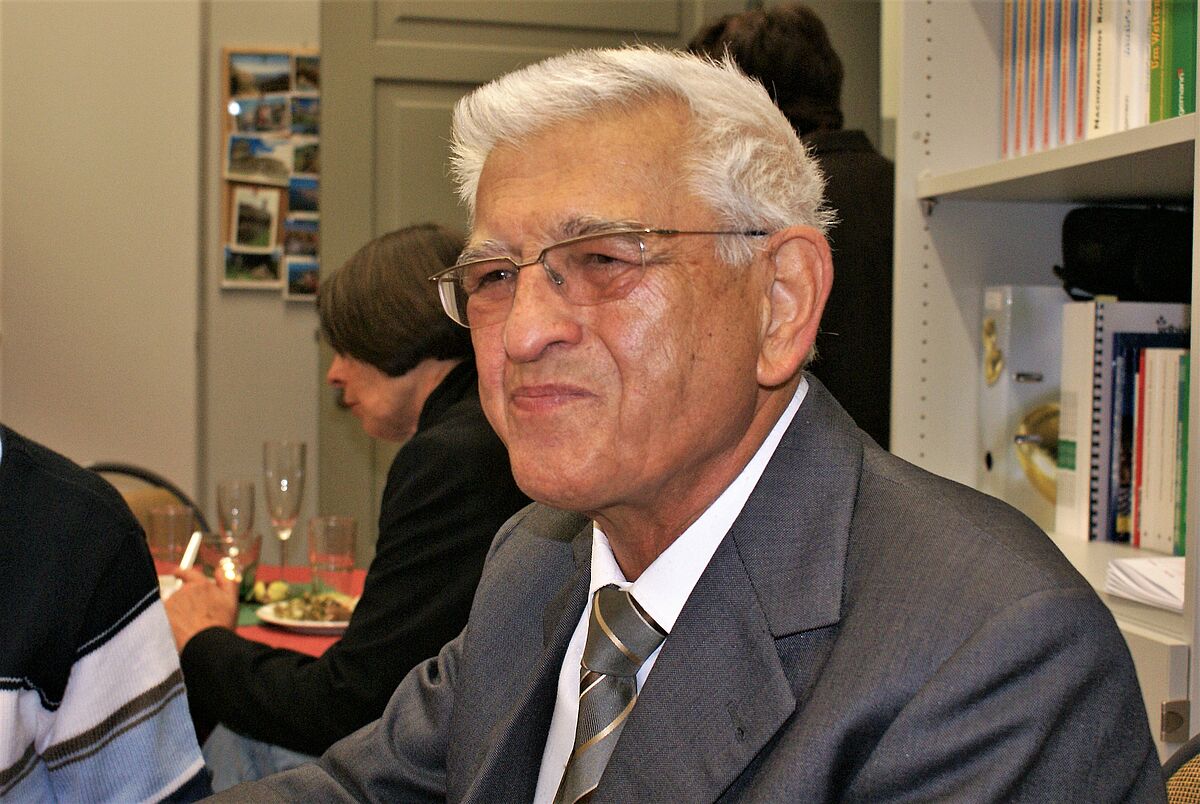 Heinz-Werner Baer (1927– 2009) (Foto: F. Horn, 2008).