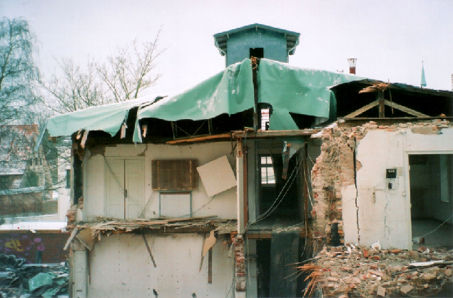 Im Jahre 2006 wurde das Gebäude abgerissen (Foto: D. Bojarski).